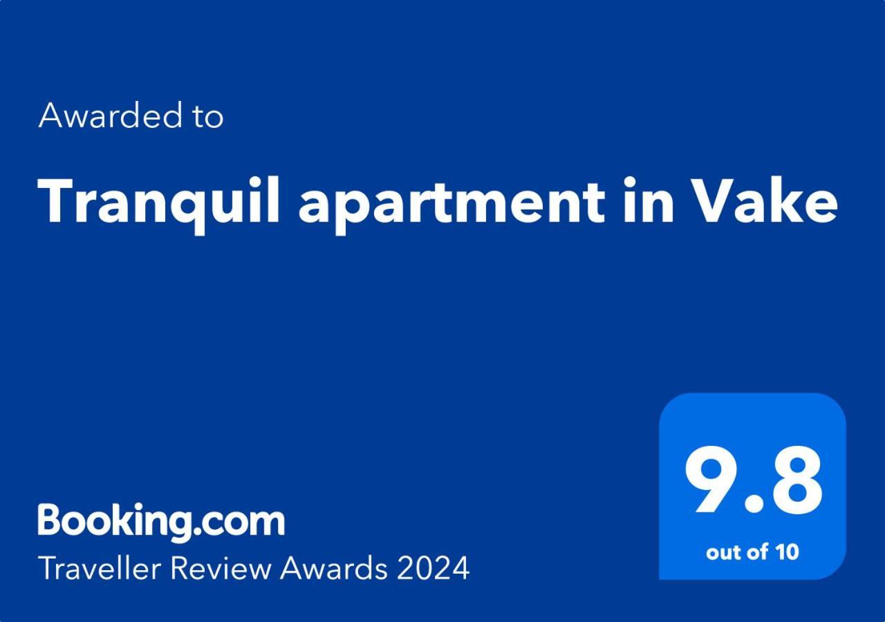Tranquil Apartment In Vake Tbilisi Zewnętrze zdjęcie